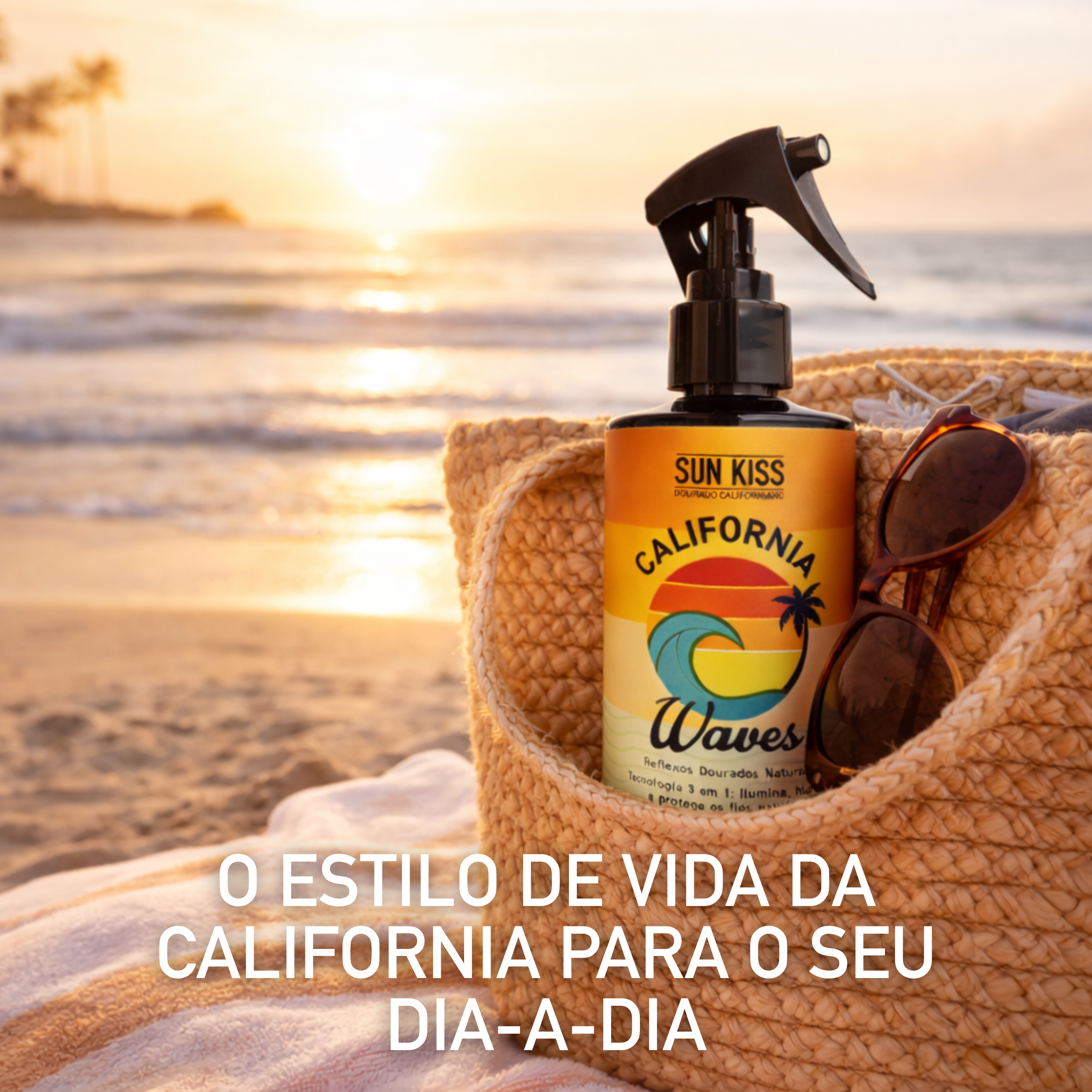 California Waves Sun Kiss – Mechas Californianas 200ml