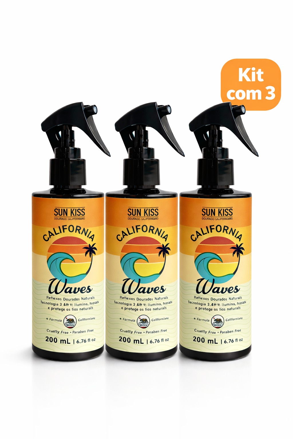 California Waves Sun Kiss – Mechas Californianas 200ml